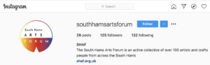 South Hams Art Forum Instagram