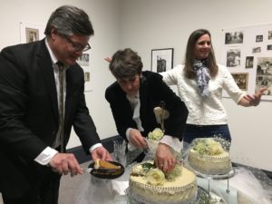 Betrothed: cutting the cake